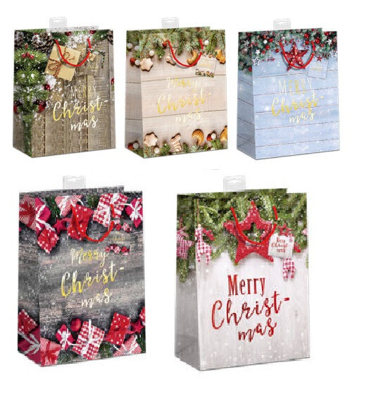20 X WeihnachtstüTen GeschenktüTen Weihnachten Geschenktaschen Sk 2005M-image