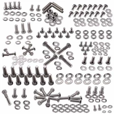 Stainless Engine Stud / Bolts Kit for Chevy SBC 283 305 327 350 400 Small Block