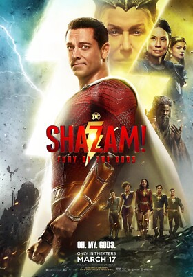 SHAZAM! Fury of the Gods (2023) Filmplakat Poster #191