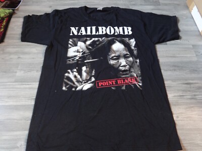 Nailbomb Shirt Death Thrash Metal Sarcofago Venom Slayer Sepultura XXX