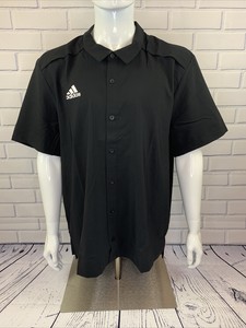 NWT Adidas Polo Button Black NCAA Licensed Apparel DX9776 Size XL  191530853072 | eBay