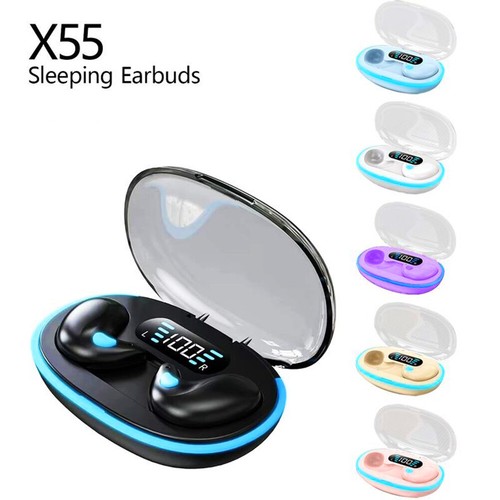 Nuevo Auriculares Inalámbricos Invisibles para Dormir Moda BT5.3 Auriculares Auriculares Ocultos Reino Unido - Imagen 3 de 18