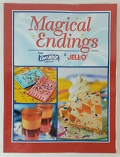 MAGICAL ENDINGS from Jello & Cool Whip, 2002, Paperback Dessert Cookbook 