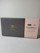 Calista StyleDryer Custom Blowout Pro Styling Brush 2.75" Pink Gold Open Box