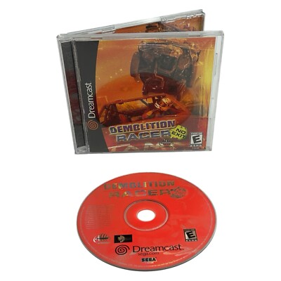 Demolition Racer: No Exit (Sega Dreamcast, 2000) CIB Complete w/ Manual Tested