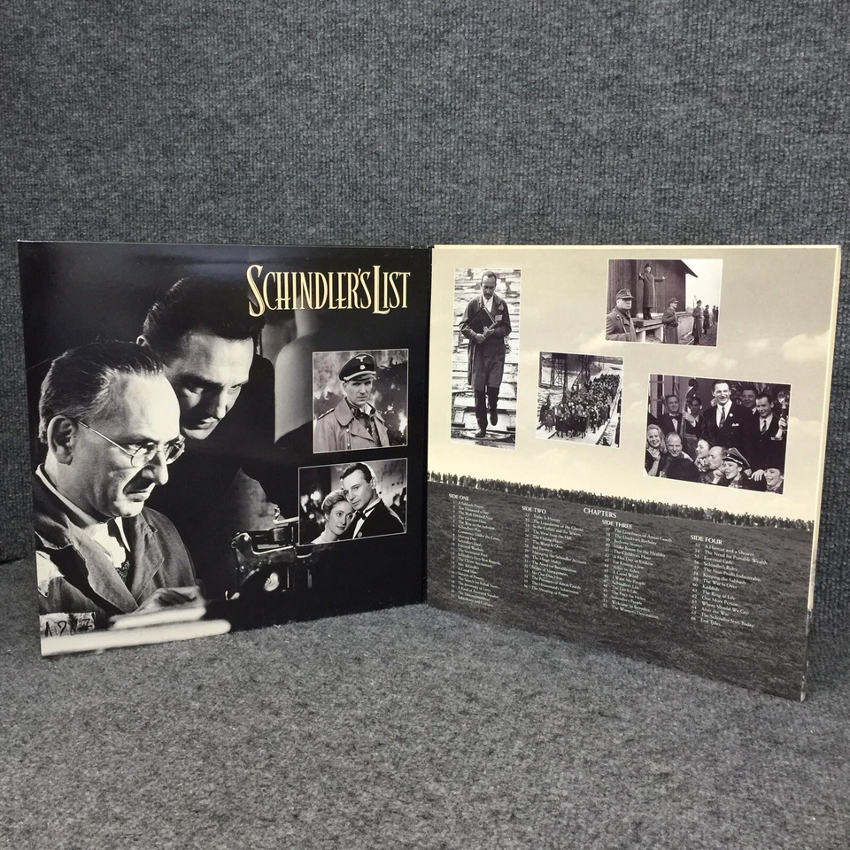 Lot Of 4 ~ 12” Laserdisc Movies Schindlers List, Field Of Dreams, Color Purple + - Imagem 3 de 4