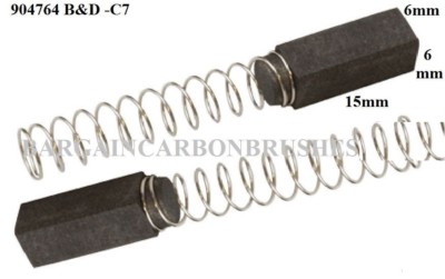 Replacement Carbon Brushes For SKIL 6475 H1 Drill - 5.5x8.5x15mm (2 Pack)
