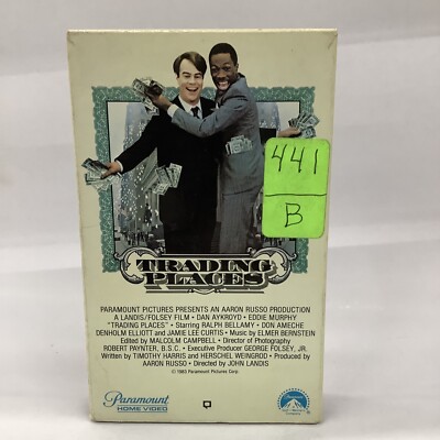 Trading Places (1983) BETA Tape format RARE NOT VHS Murphy Ackroyd ...