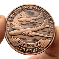 US Air Force Airpower Weapons SUPERFORTRESS B-29 Bomber Commemorative Coin gift
