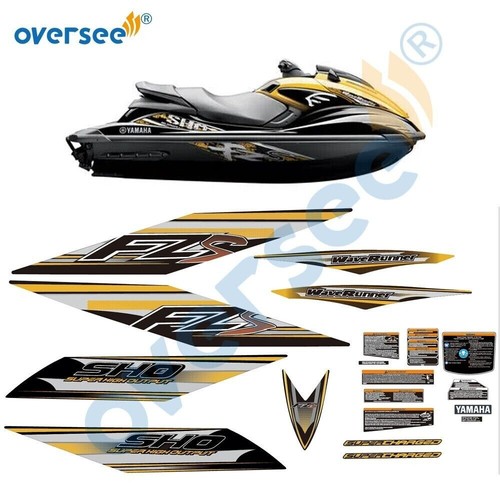 For Yamaha 2010 FZ S SVHO Super Vorteh High Output Wave Runner Decals Stickers - Picture 1 of 3