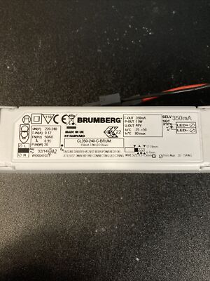 BRUMBERG LED-Steuerung 3,15-17W 48V nicht dimmbar IP20 Kunststoffgehäuse dynamis