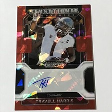 2023 Chronicles Prizm Draft Picks Sensational Signatures Travell Harris  AUTO