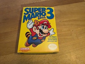 Super Mario Bros 3 Nintendo NES OVP CIB Rev A NTSC Near Mint