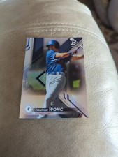 2019 Bowman Platinum Top Prospects Connor Wong Los Angeles Dodgers #TOP-48
