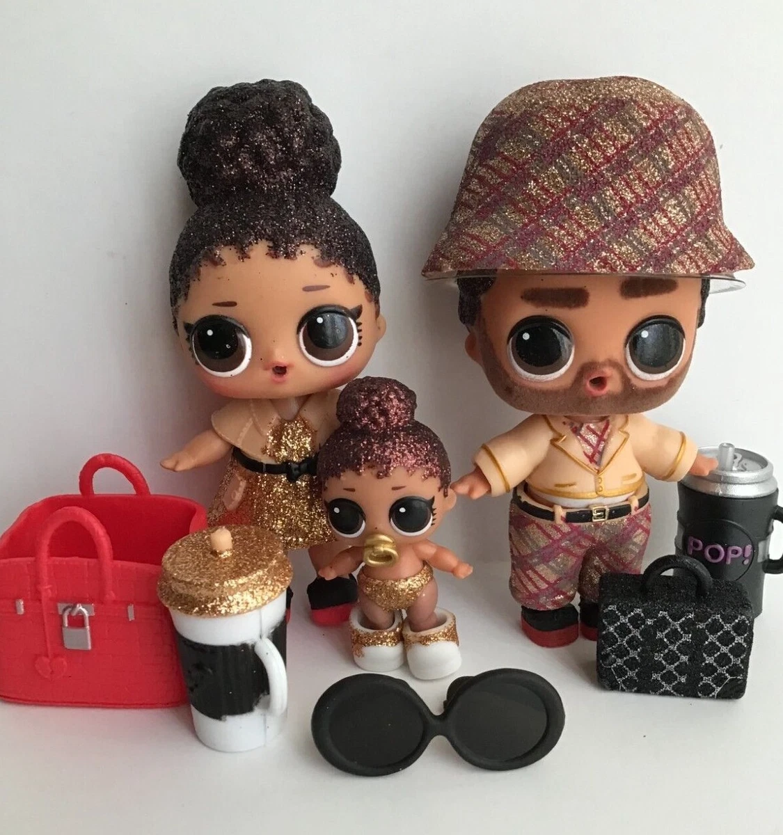 LOL SURPRISE DOLLS RARE Boss Queen Lil Boss Queen and Executive