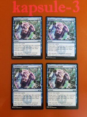 4x Chemister's Insight (LP-NM) | The List | Guilds of Ravnica | MTG Magic Cards