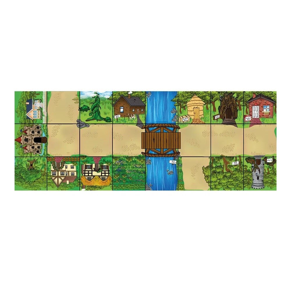 Bee-Bot and Blue-Bot Fairytale Mat for Floor Educational Fun Robot Toy, 3 years+