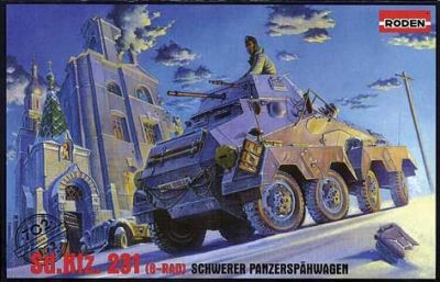 Roden 702 - 1:72 Sd.Kfz. 231 Schwerer Panzerspähwagen - Neu