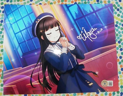 Morgan Laure Dia Kurosawa Love Live! Signed 8x10 Photo Auto BAS Beckett #2