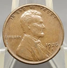 1926 S U.S. Lincoln Wheat Penny 1C One Cent