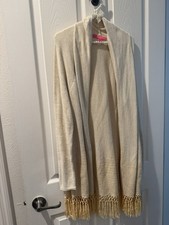 Lilly Pulitzer Tatum Cardigan XL Gold Ombré ...