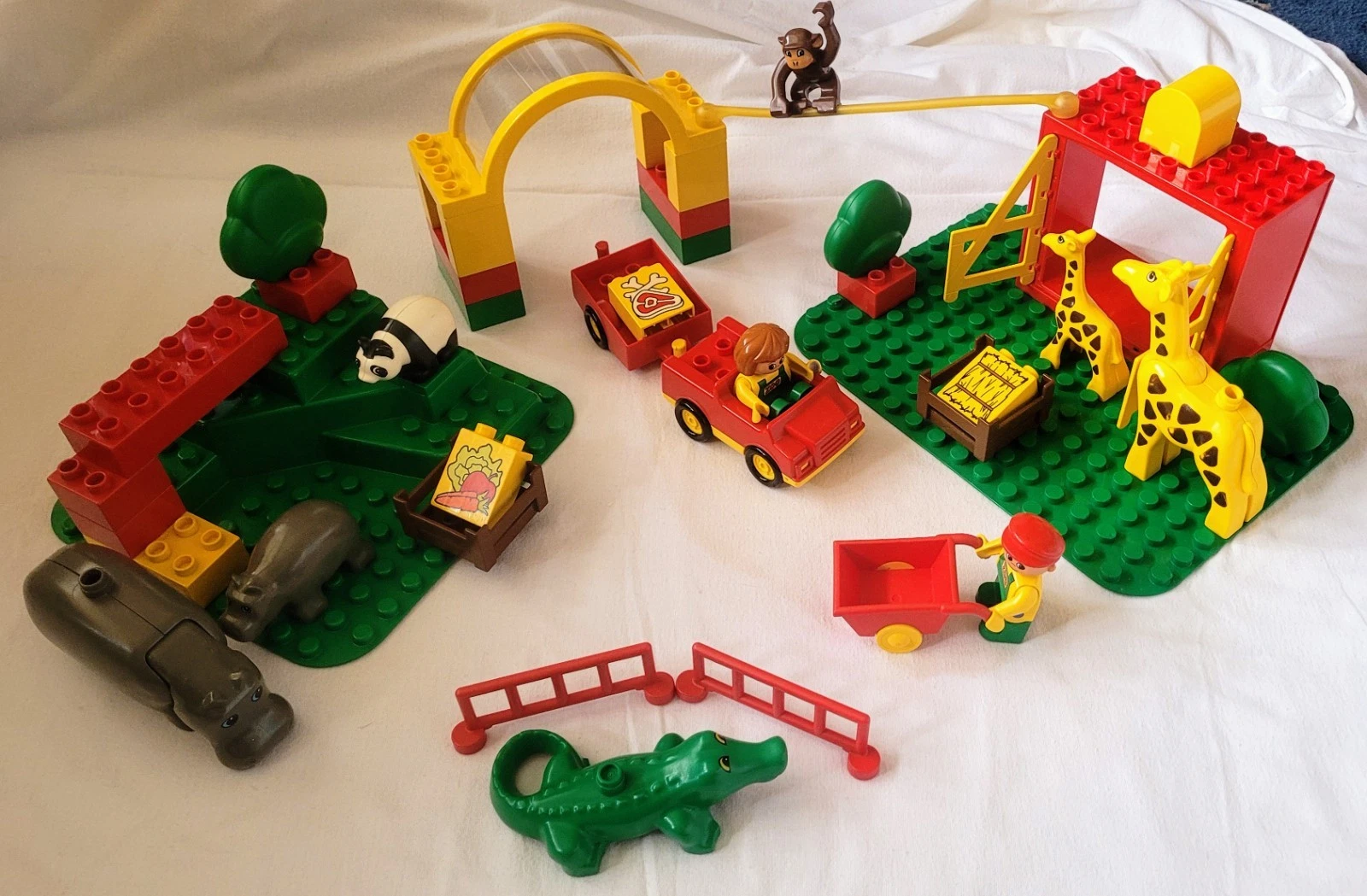Vintage Duplo 'Animal Park' set - Item no: 2667-1 - 1995 - Complete set - No Box