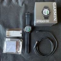 GARMIN Approach S62 Black Premium GPS Golf Watch High-Precision GPS Used