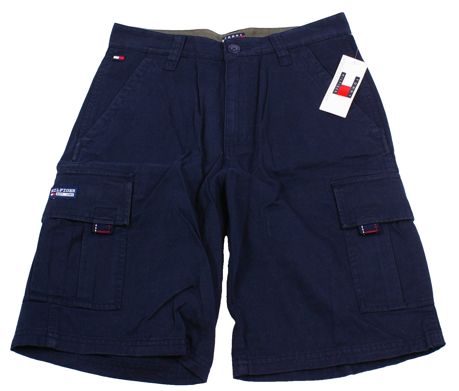 Tommy Hilfiger Youth Boy's 20 Dark Blue Cargo Shorts