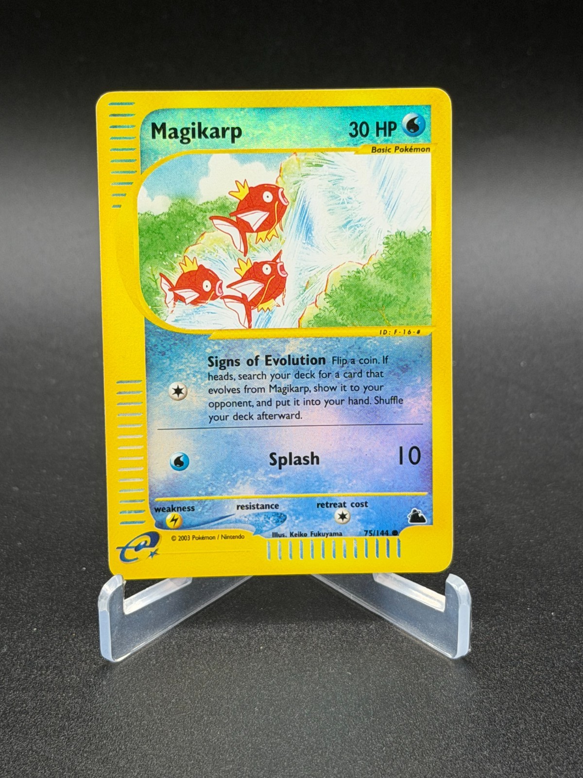 Magikarp 75/144 - Skyridge Reverse Holo - Pokemon - NM