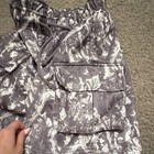 SWS Athletics Women’s XS Gray White Floral Cargo Shorts Drawstring Elastic Waist — photo 4