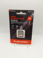 SANDISK - 128GB Extreme PLUS SD UHS-I Memory Card, R/W up to 240/120MB/s New C