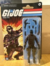 Hasbro G.I. Joe 6  Classified Retro - Snake Eyes  2 NEW  Walmart