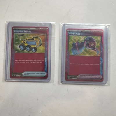 Hero's Cape 152/162 Ace Spec Rare Pokemon TCG Scarlet & Violet Temporal Forces