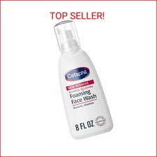 Cetaphil Redness Relieving Foaming Face Wash For Sensitive Skin, 8 Fl Oz, Gently