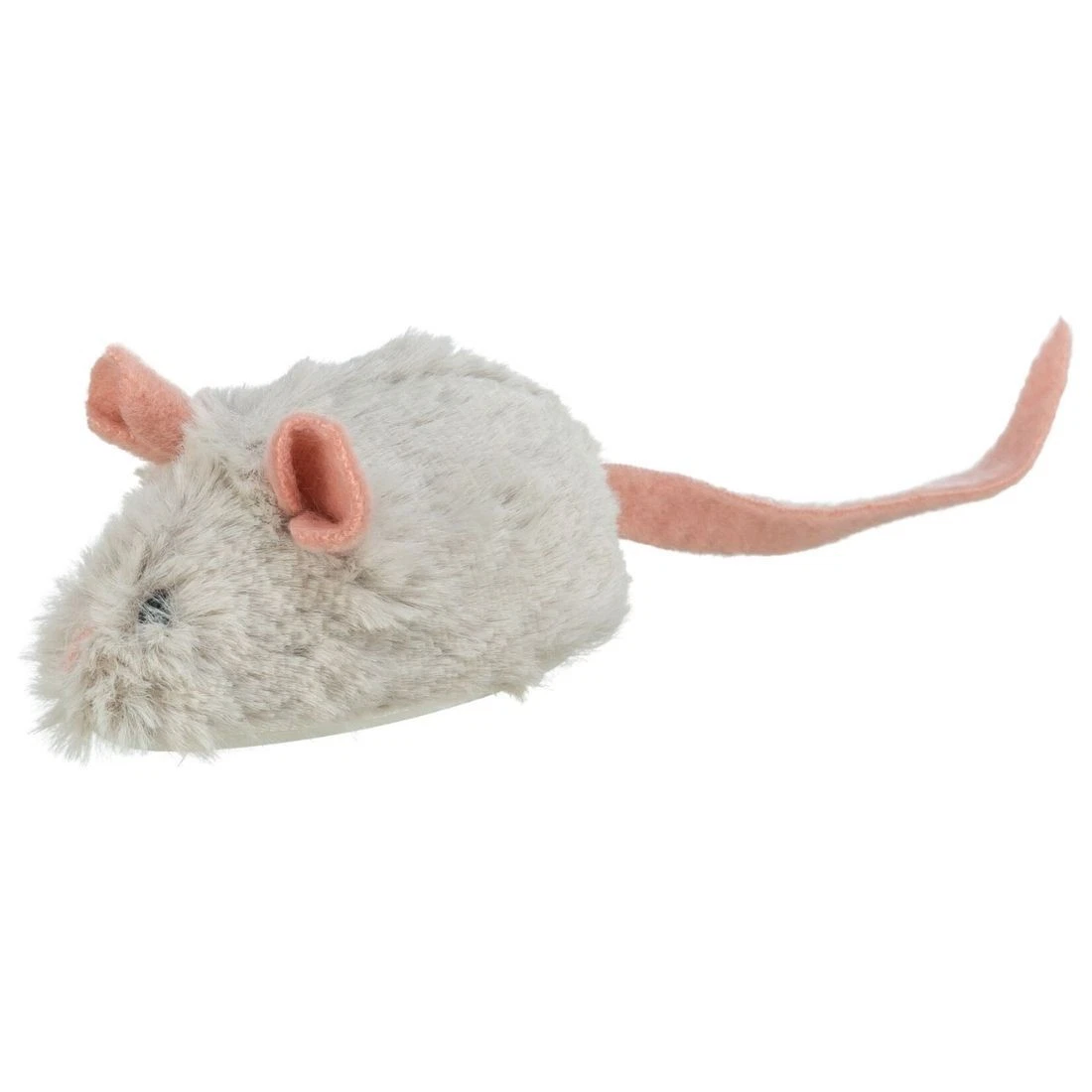 Trixie Active-Mouse Cat Toy 8cm Plush Kitten Play - Battery Operated Hunting Fun