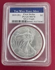 2019-(W) Silver American First Strike PCGS MS70 West Point Mint