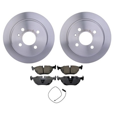 Hella Rear Rotors Akebono Euro Ceramic Disc Brake Pad Kit For E30 E36 325i Base