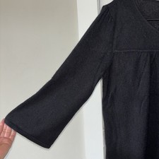 Maglia lavorata in puro cashmere da donna grigio scuro | Benetton Outlet