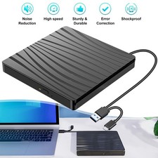 Externes DVD Laufwerk USB 3.0 Brenner CD DVD-...