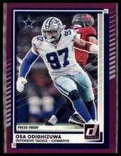 2025 Donruss #253 Osa Odighizuwa Press Proofs Purple