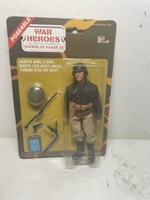 US Fighter Pilot WWII War Heroes 1980s Lion Rock Action Figure NOC