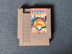 Day Dreamin' Davey (HAL, 1992) NES Game w/ Box & Manual, Tested & Working