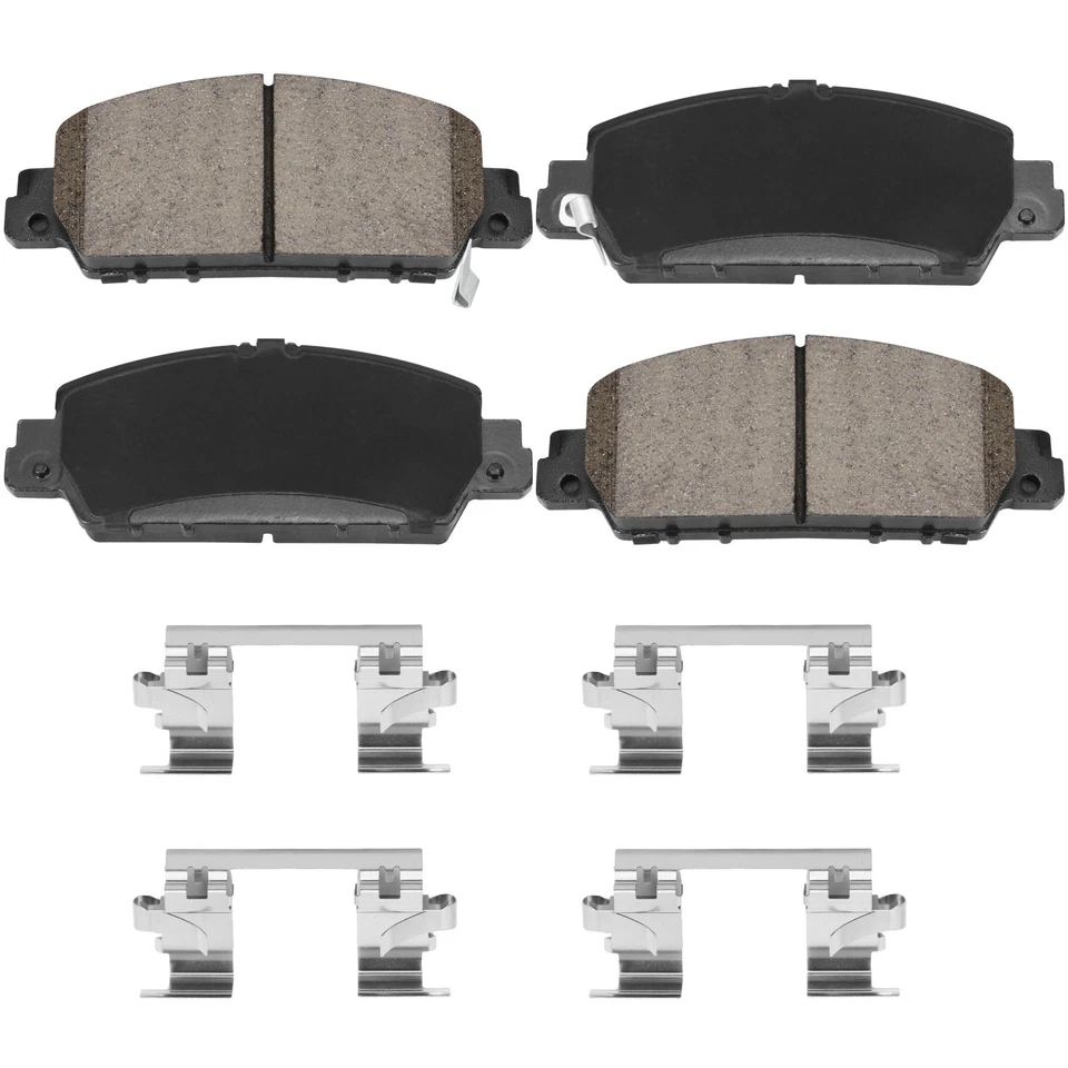 Juego de 8 pastillas de freno delanteras y traseras cerámicas para Honda HR-V 2016-2022 D1654 D1841 Foto 2 de 4