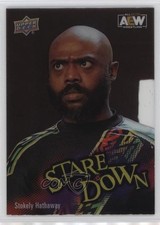 2023 AEW All Elite Wrestling Stare Down Malcolm Bivens Stokely Hathaway 1jj7