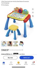 VTech Touch  Learn Activity Desk Deluxe Interactive Learning System 80-194800