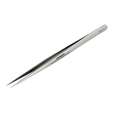 Precision Tweezers, Stainless Steel Pointed Tweezers for Craft, Electronics, ...