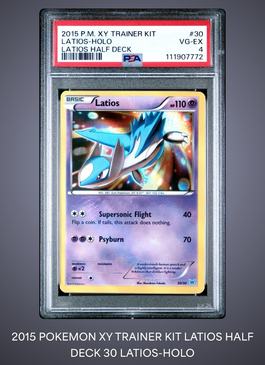 Latios (#30 Holo) 30/30 Xy Trainer Kit: Latias & Latios Holo | eBay