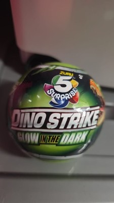ZURU 5 Surprise Dino Strike Glow In The Dark Ei Sortiment