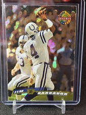 1996 Topps Stadium Club Jim Harbaugh Matrix #80 Indianapolis Colts