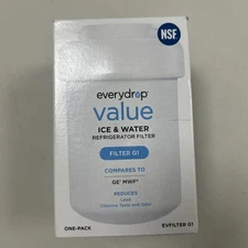 Everydrop Value ICE & Water Refrigeration Filter Reduces Lead EVFILTER G1 FS!
